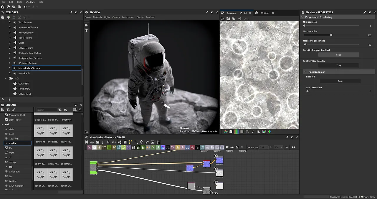 Some 3D rendering in Cinema 4D