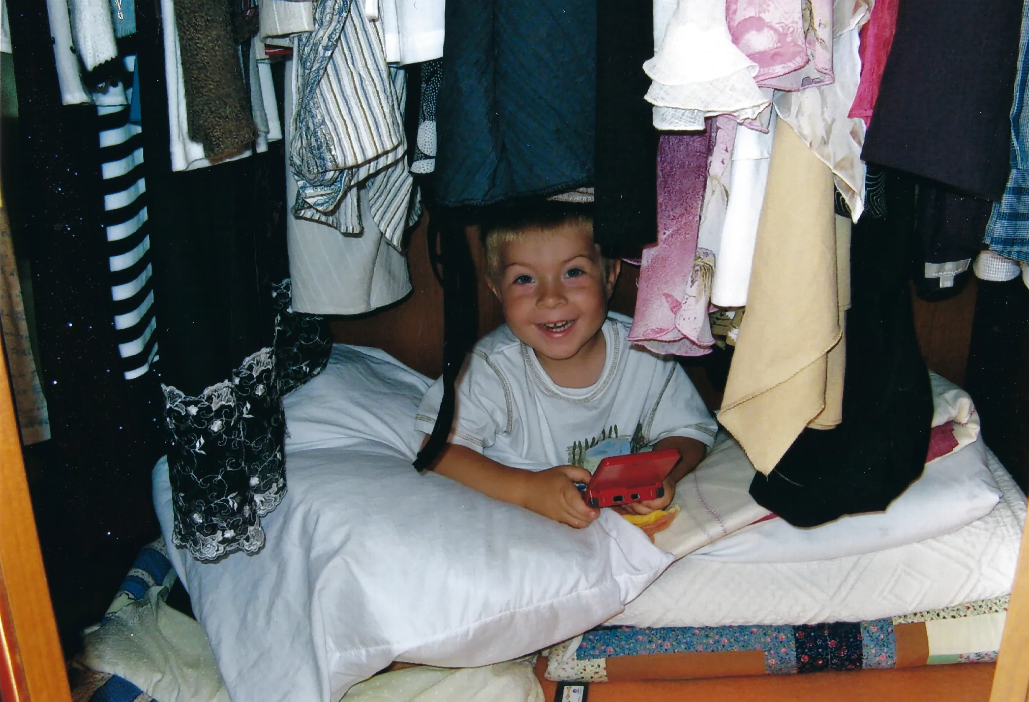 Me playing Pokémon on Game Boy